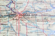 Kansas City Map.
