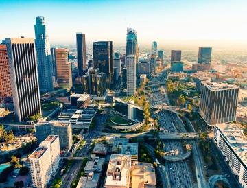 los angeles skyline