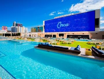 Swimming pool at the Circa Resort.