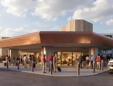 Rendering of the entry to the Anchor Campus