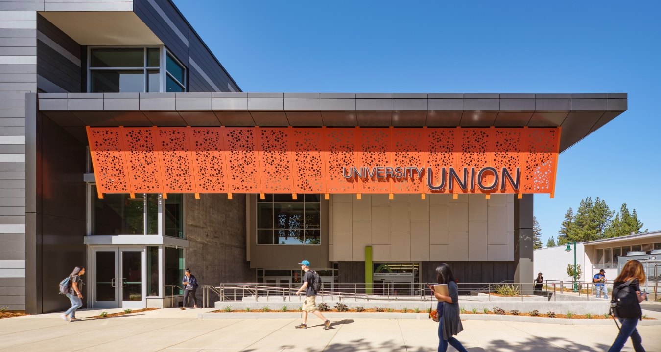 Exterior view of CSU Sacramento Union.