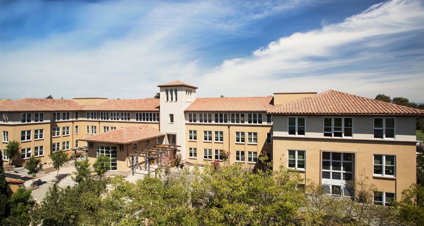 Exterior view of the building