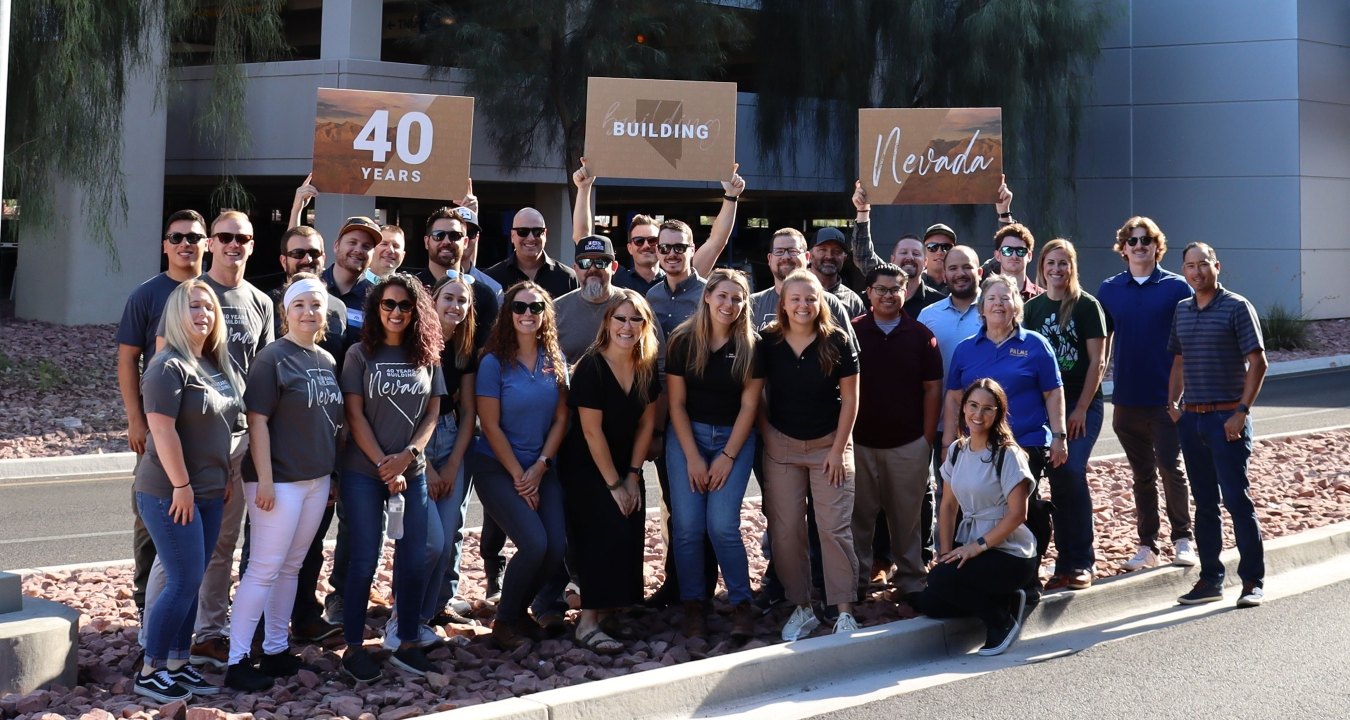 McCarthy Las Vegas office group photo.