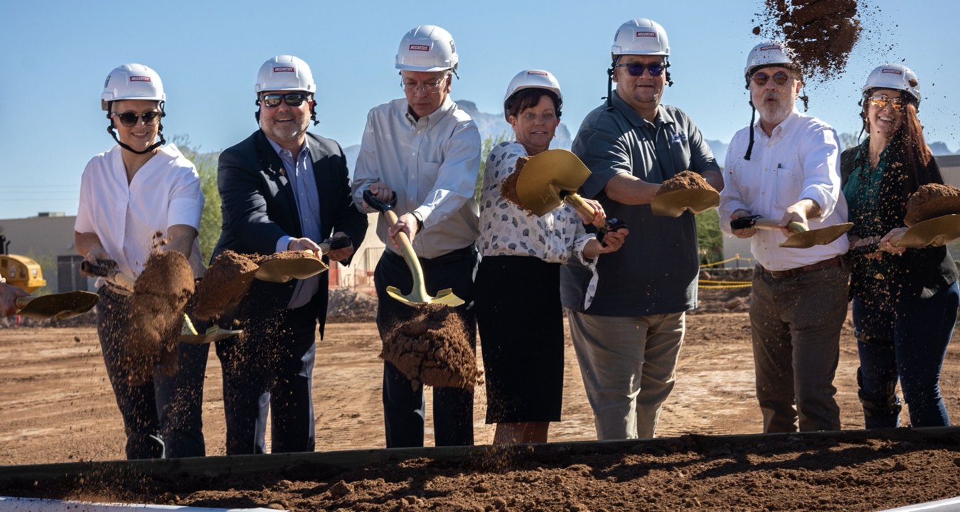 Central Arizona College ground breaking