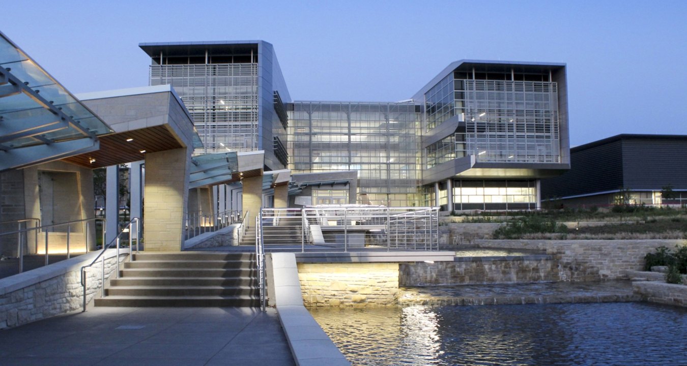 Exterior view of the NBAF building.