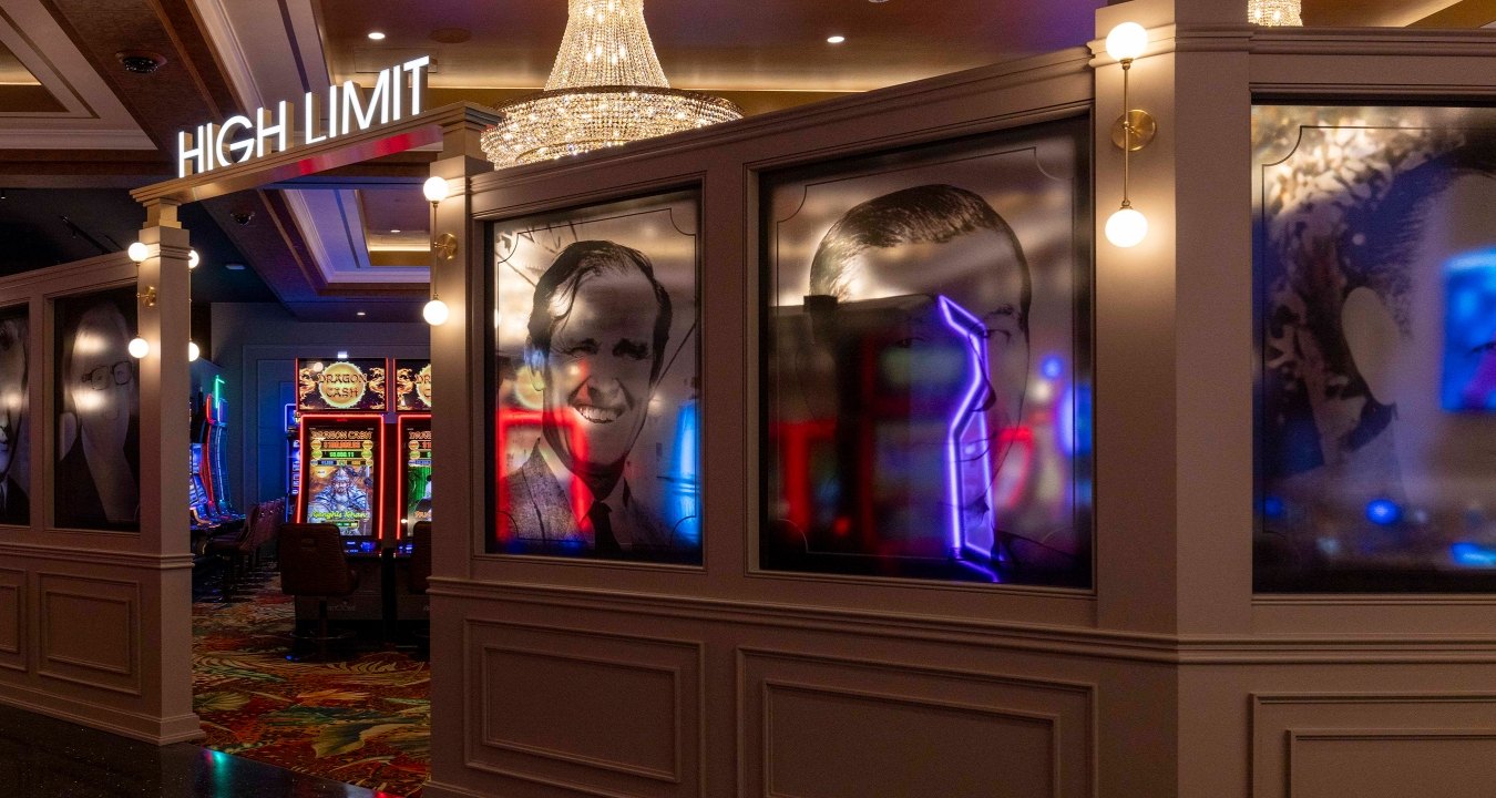 A high limit room at a casino