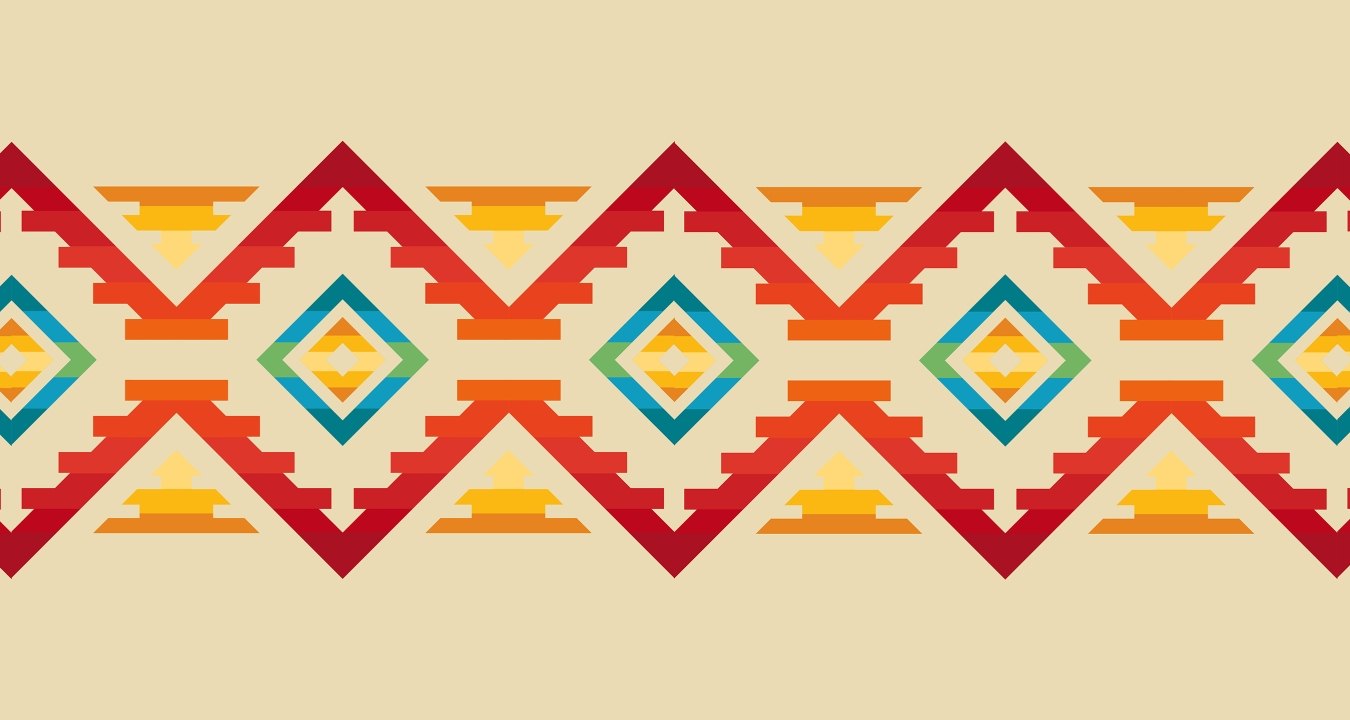 Native American Heritage Month themed pattern