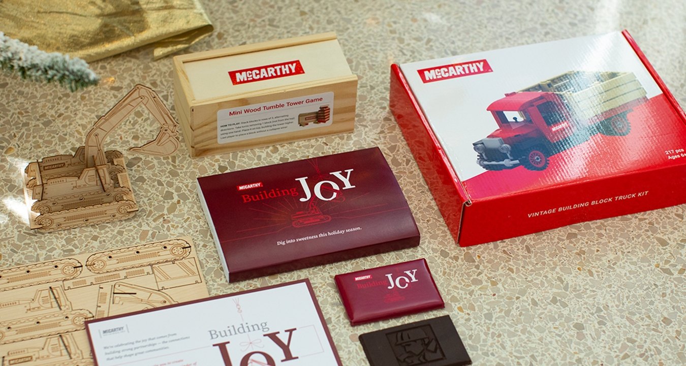 McCarthy branded holiday items