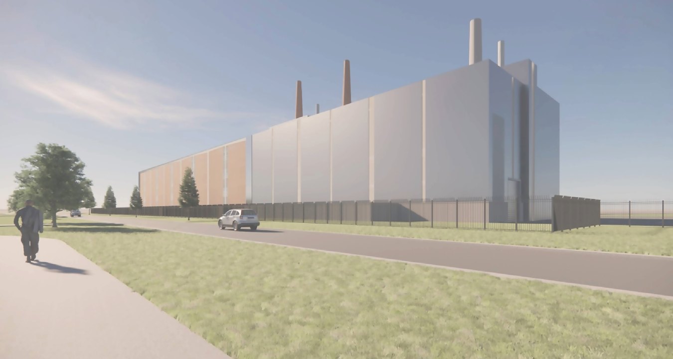 New CHP facility rendering
