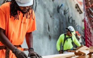 construction workers on jobsite