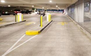 Community Regional Medical Center Parking Structure Entryway