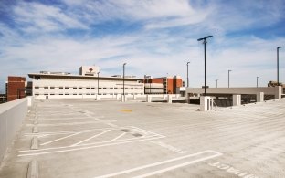 Community Regional Medical Center Parking Structure Rooftop Parking