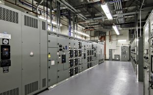 Electrical Equipment Room at LAX Central Utility Plant