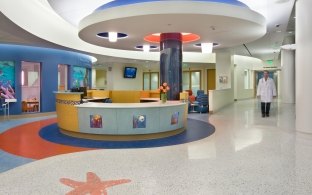 Rady Children's Hospital & Health Center waiting room
