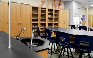 Sac City USD School of Engineering & Sciences Lab Interior