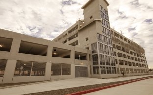 Exterior View of Santa Clara VTA Parking Structure