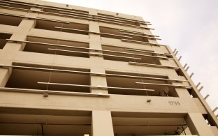 Santa Clara VTA Parking Structure Exterior Design Features