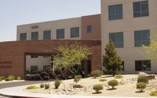 Exterior view of the medical building during the daytime