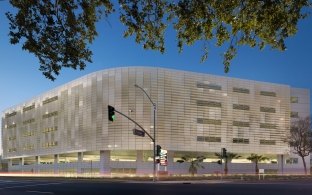 UC Davis Parking Structure Side View