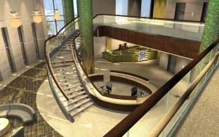 Lobby of hospital.