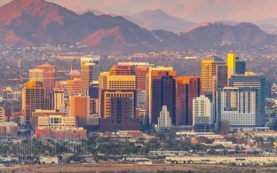 The Phoenix skyline.