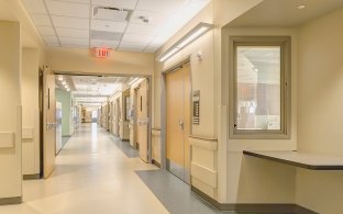 Hallway view at Banner Estrella Medical Center