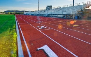Athletic Track at Barry Goldwater High School