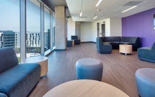 Common area interior with couches
