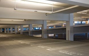 Santa Clara Square Parking Structures' Parking Stalls