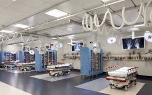 hospital room beds equipment 