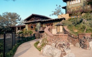 The Lodge at Torrey Pines exterior, landscape and hardscape