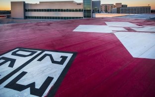 Yuma Regional Medical Center rooftop heliport