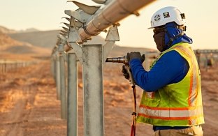 construction worker on the jobsite