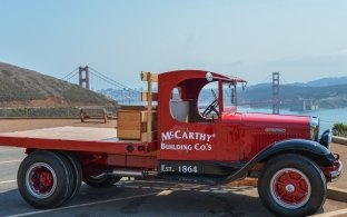 truck in california