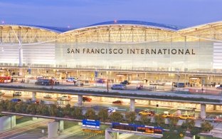 Exterior rendering of SFO airport