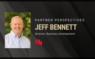 Jeff Bennett headshot with text "Partner Perspectives"