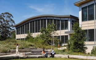 Outdoor area at YouTube Campus Expansion