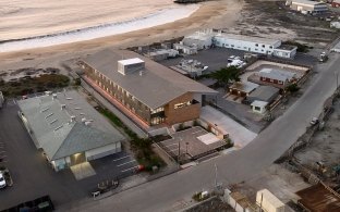 Aerial view of the MBARI building