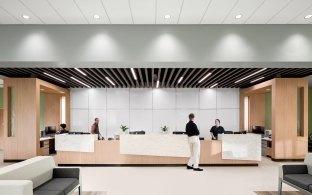 Lobby and front desk area