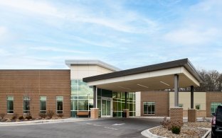 Exterior view of the medical expansion