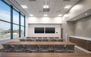 A conference room 