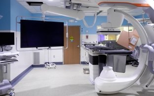 A room with medical equipment at BJC