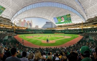 Rendering of the ballpark