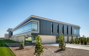 Modern healthcare facility exterior