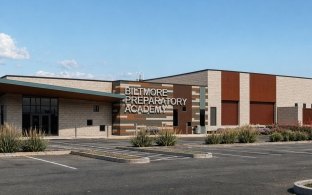Exterior rendering of the campus