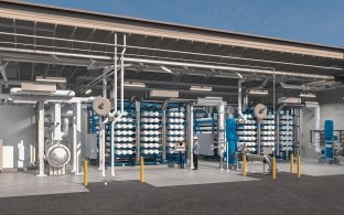 Rendering of the new water treatment facility