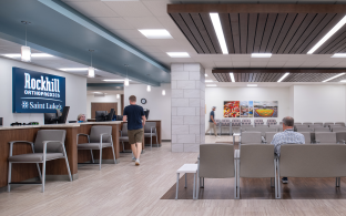 physical therapy suite at Saint Luke's East