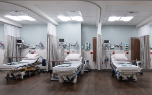 135 exam rooms significantly increasing Saint Luke’s outpatient capacity 