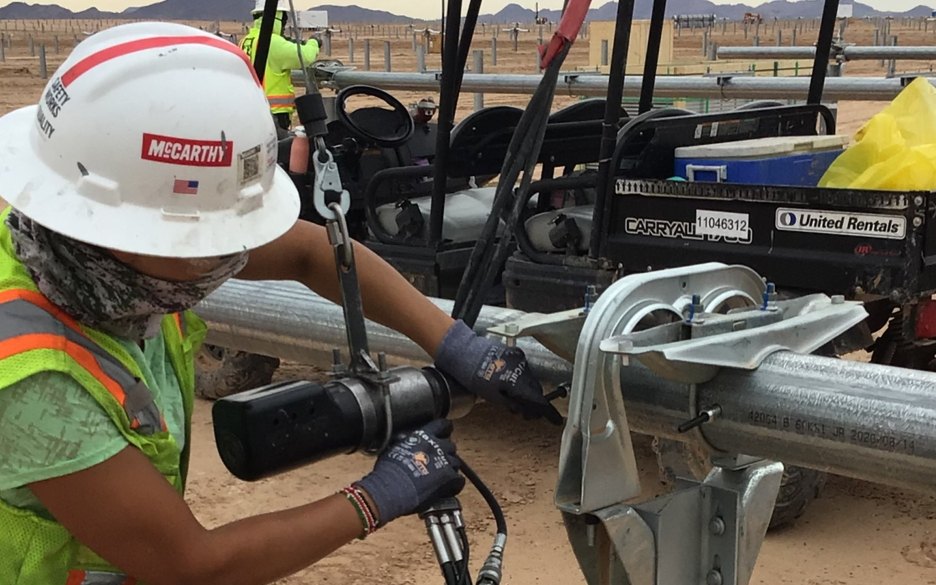 Texas Solar Development McCarthy Building Companies