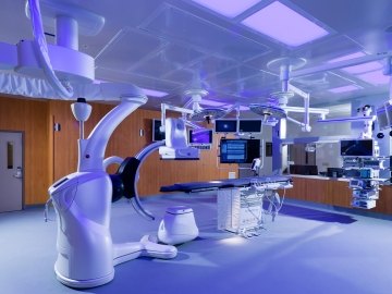 Spring Valley Hospital operating room with state-of-the-art medical equipment